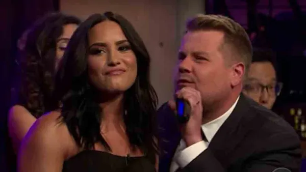 Demi Lovato, James Corden