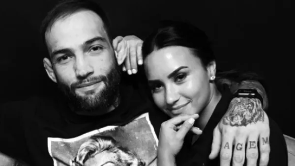 Guilherme 'Bomba' Vasconcelos and Demi Lovato