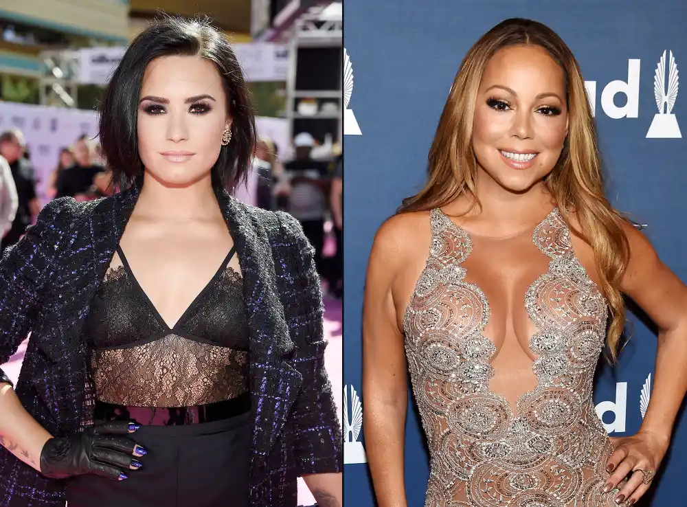 Demi Lovato Mariah Carey