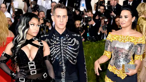 Nicki Minaj, Jeremy Scott, and Demi Lovato