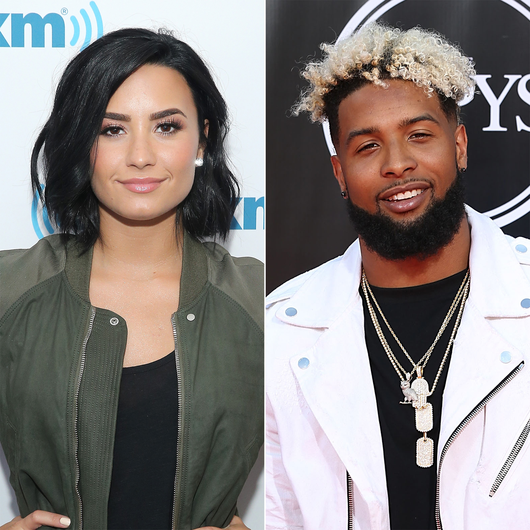 Demi Lovato; Odell Beckkham
