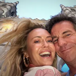 Dennis Quaid and Santa Auzina