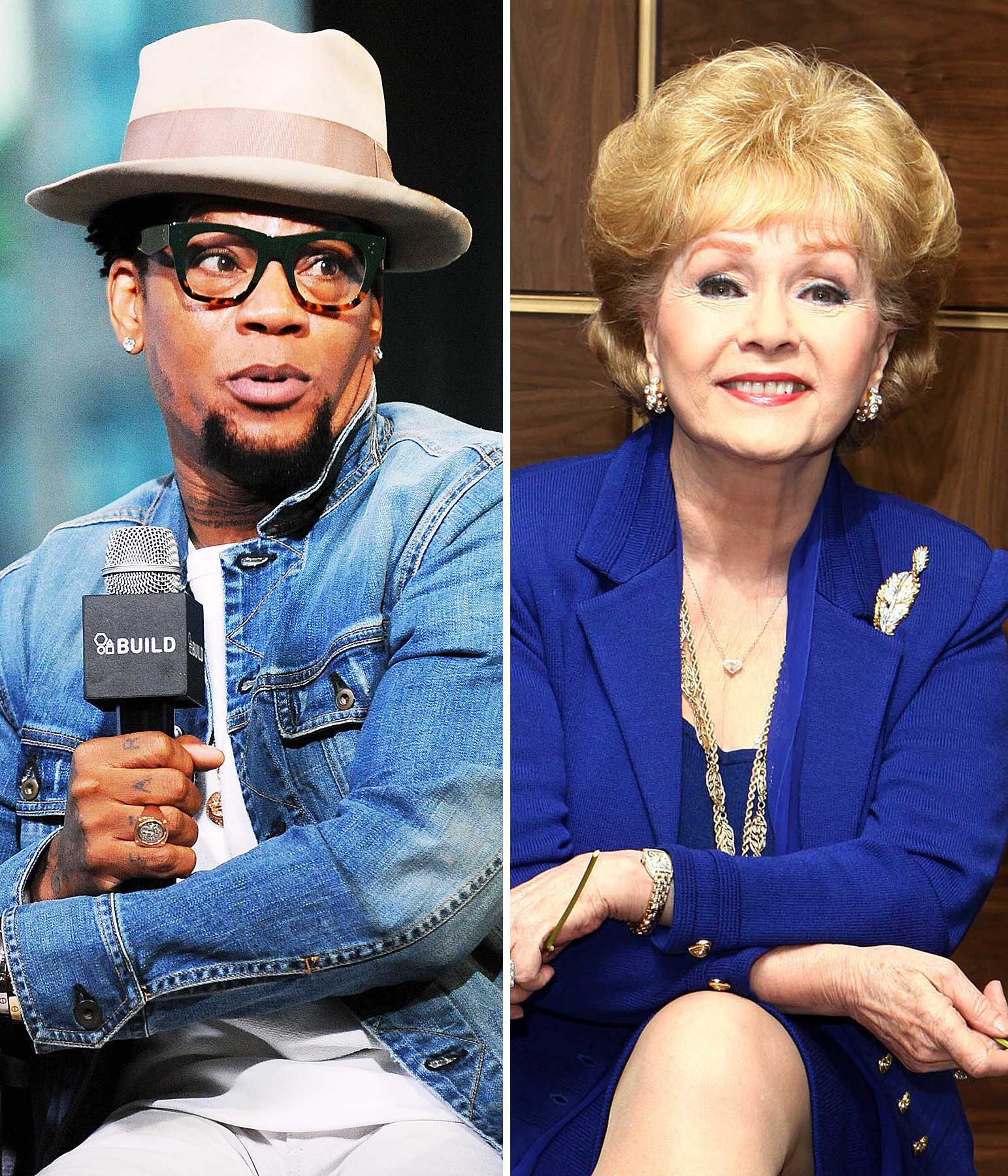 dl hughley Debbie Reynolds