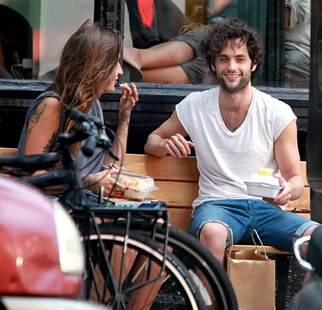 Domino and Penn Badgley