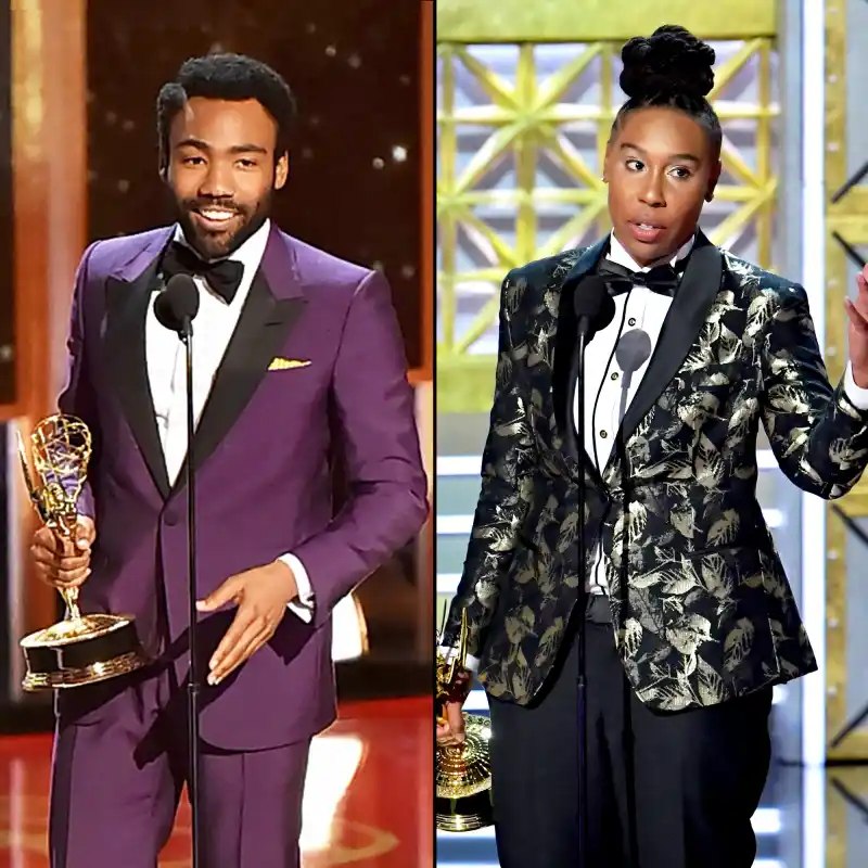 Donald Glover and Lena Waithe