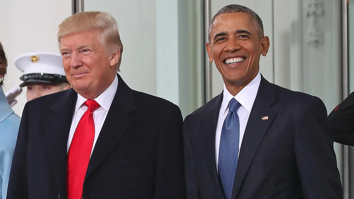 Donald Trump, Barack Obama, Letter