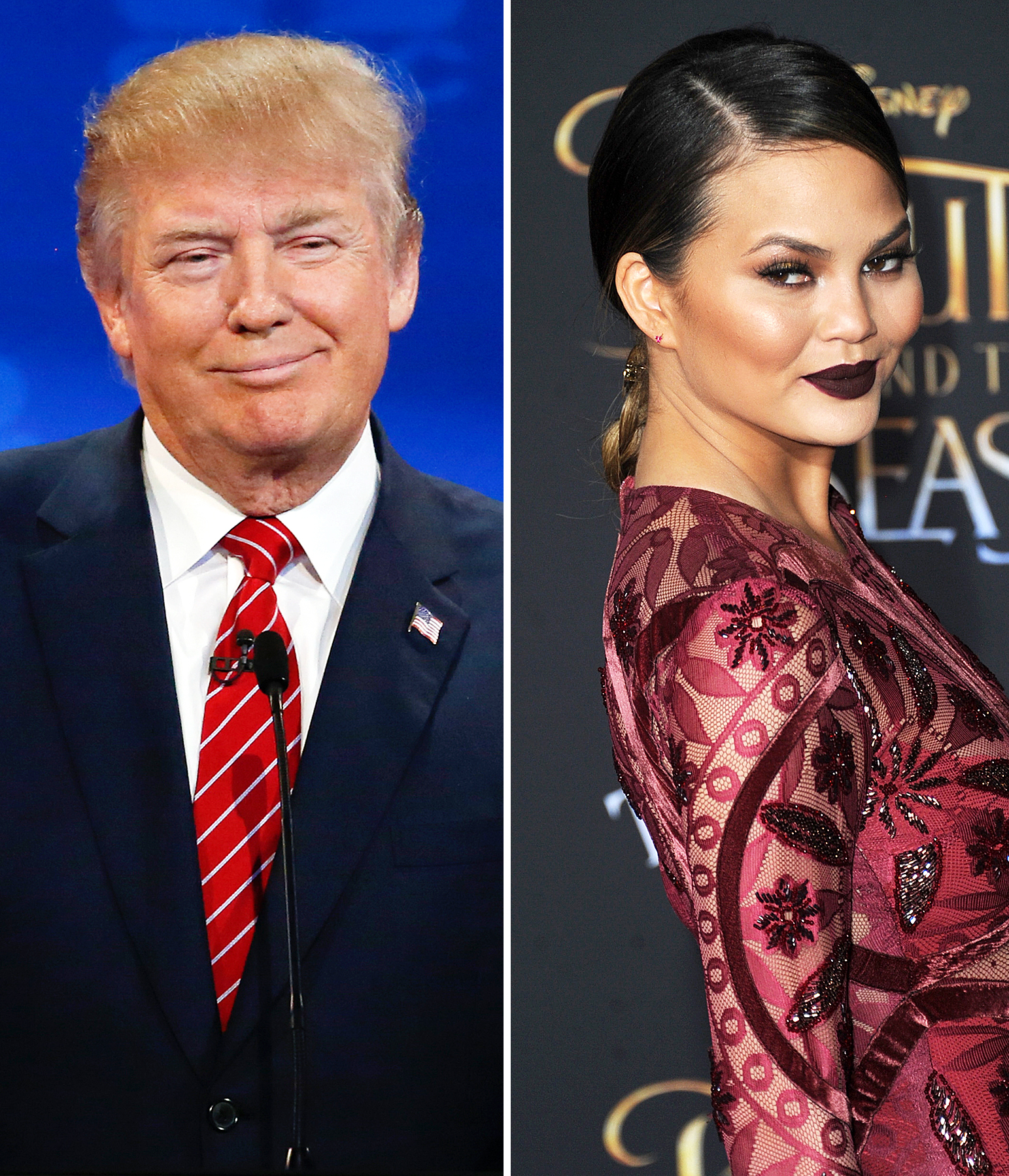 Donald Trump Chrissy Teigen