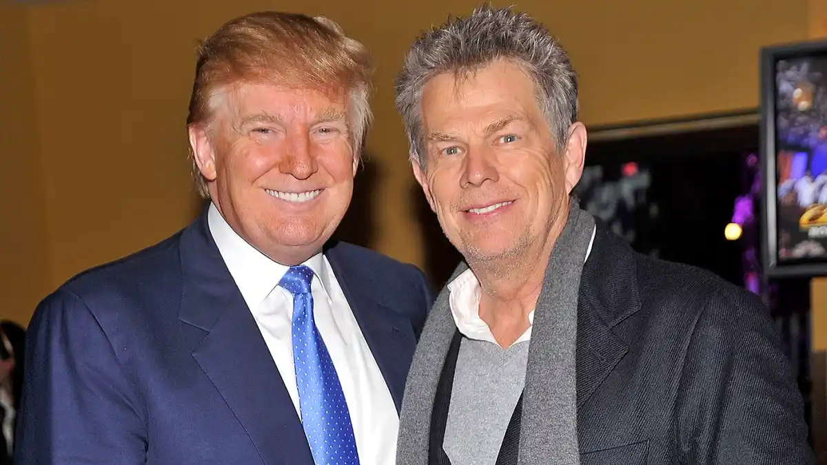 Donald Trump and David Foster