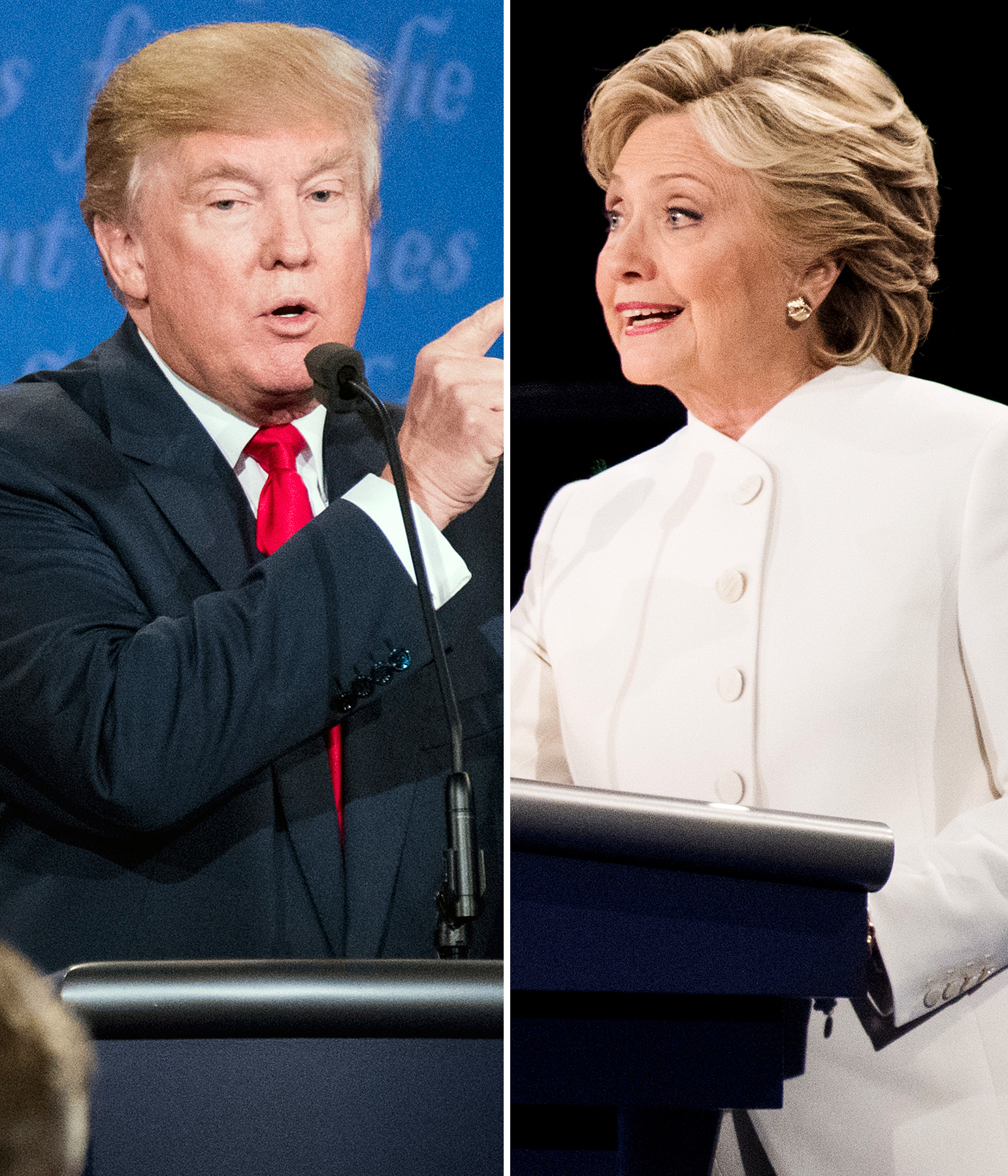 Donald Trump Hillary Clinton