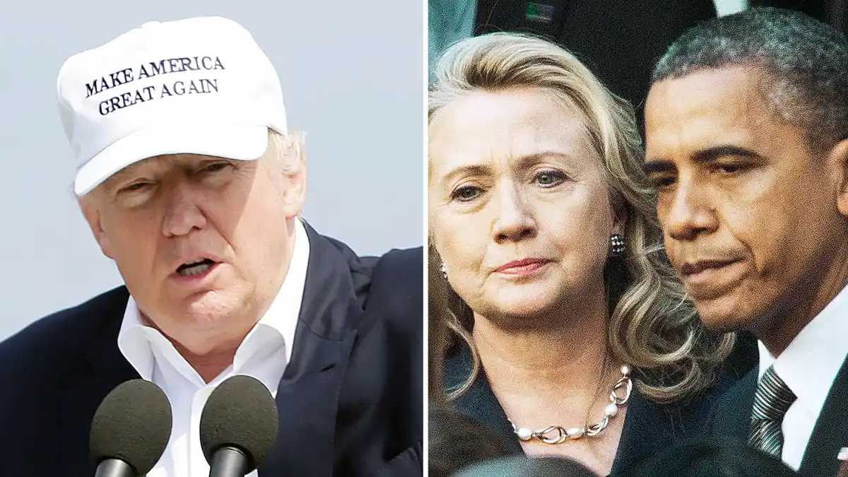 Donald Trump Barack Obama Hillary Clinton