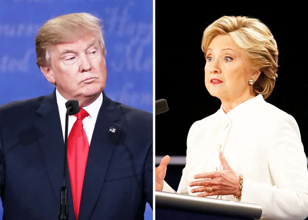 Donald Trump and Hillary Clinton