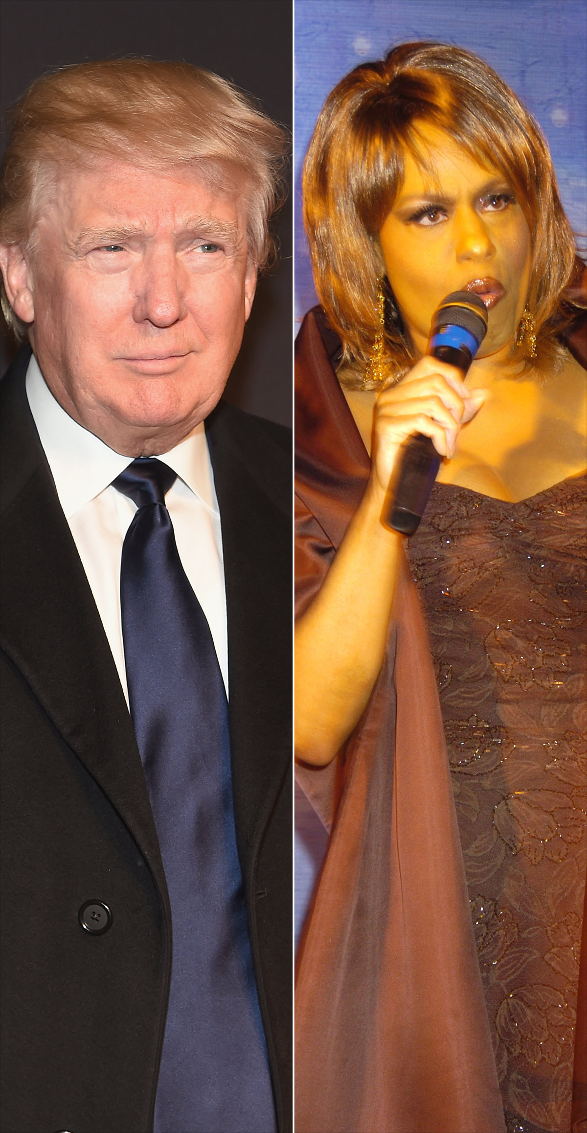 Donald Trump and Jennifer Holiday