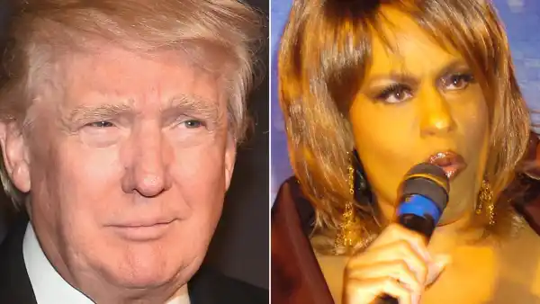 Donald Trump and Jennifer Holiday