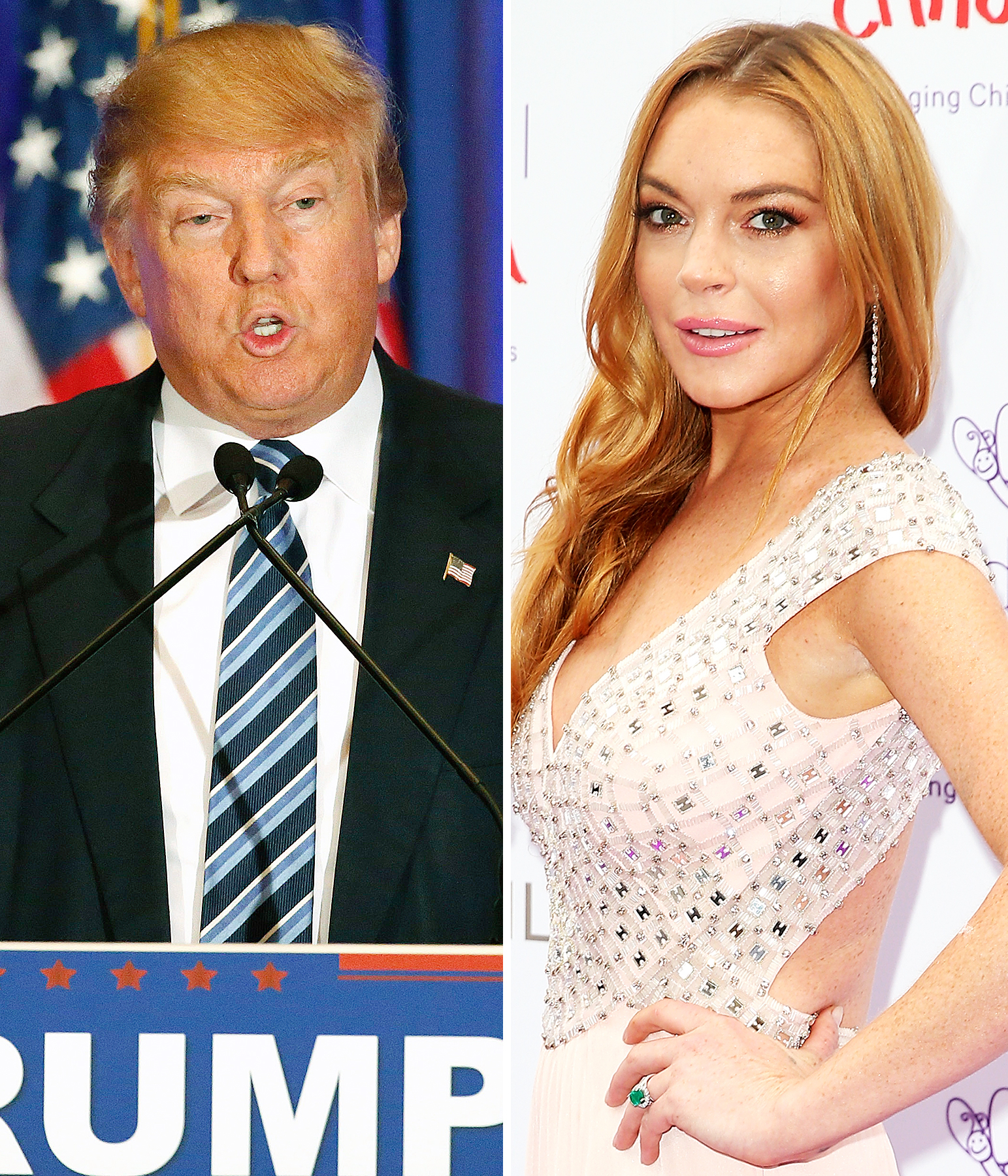 Donald Trump Lindsay Lohan