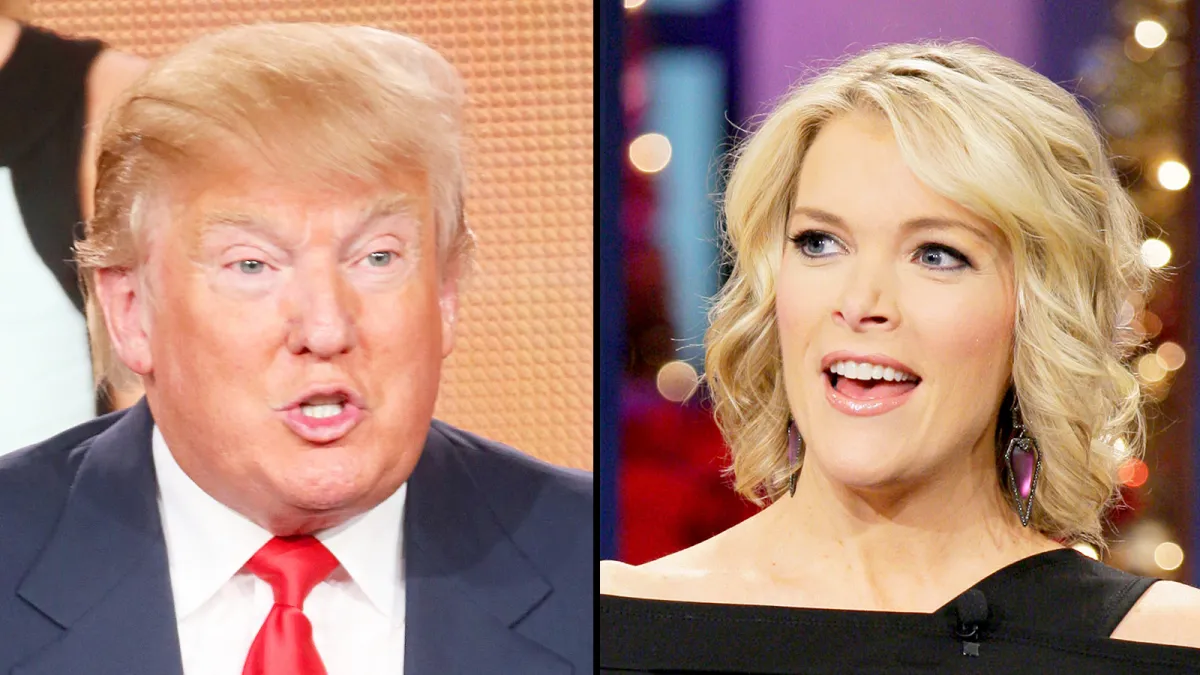 Donald Trump and Megyn Kelly