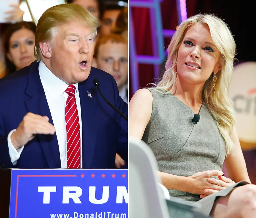 Donald Trump and Megyn Kelly