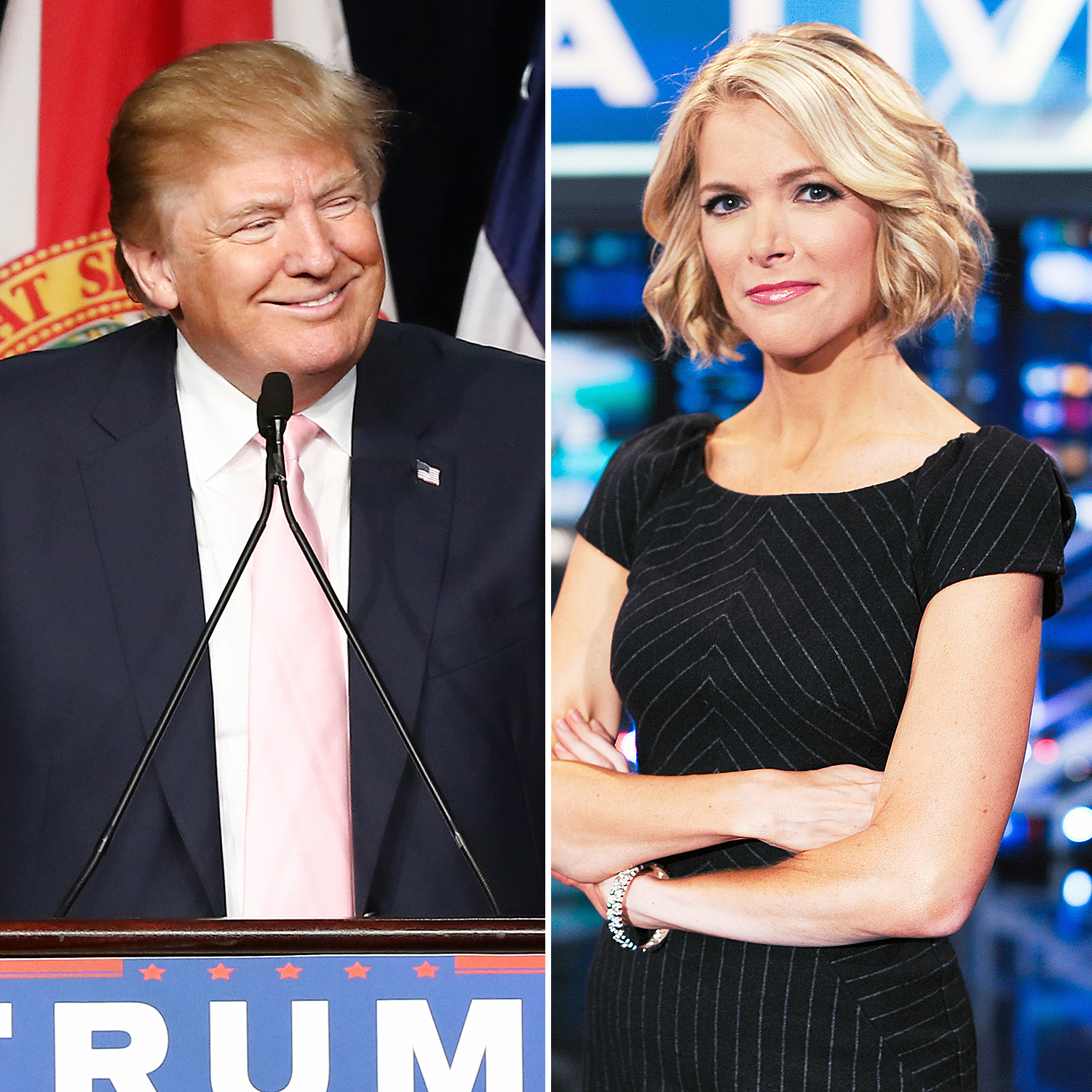 Donald Trump and Megyn Kelly