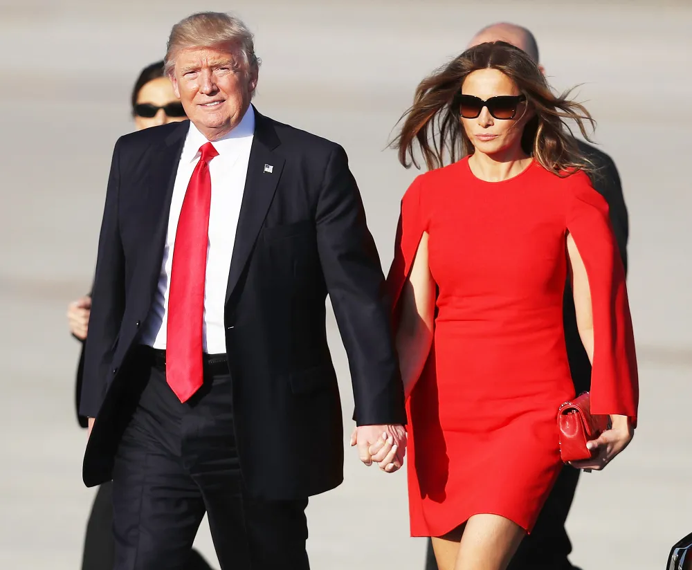 Donald Trump and Melania Trump