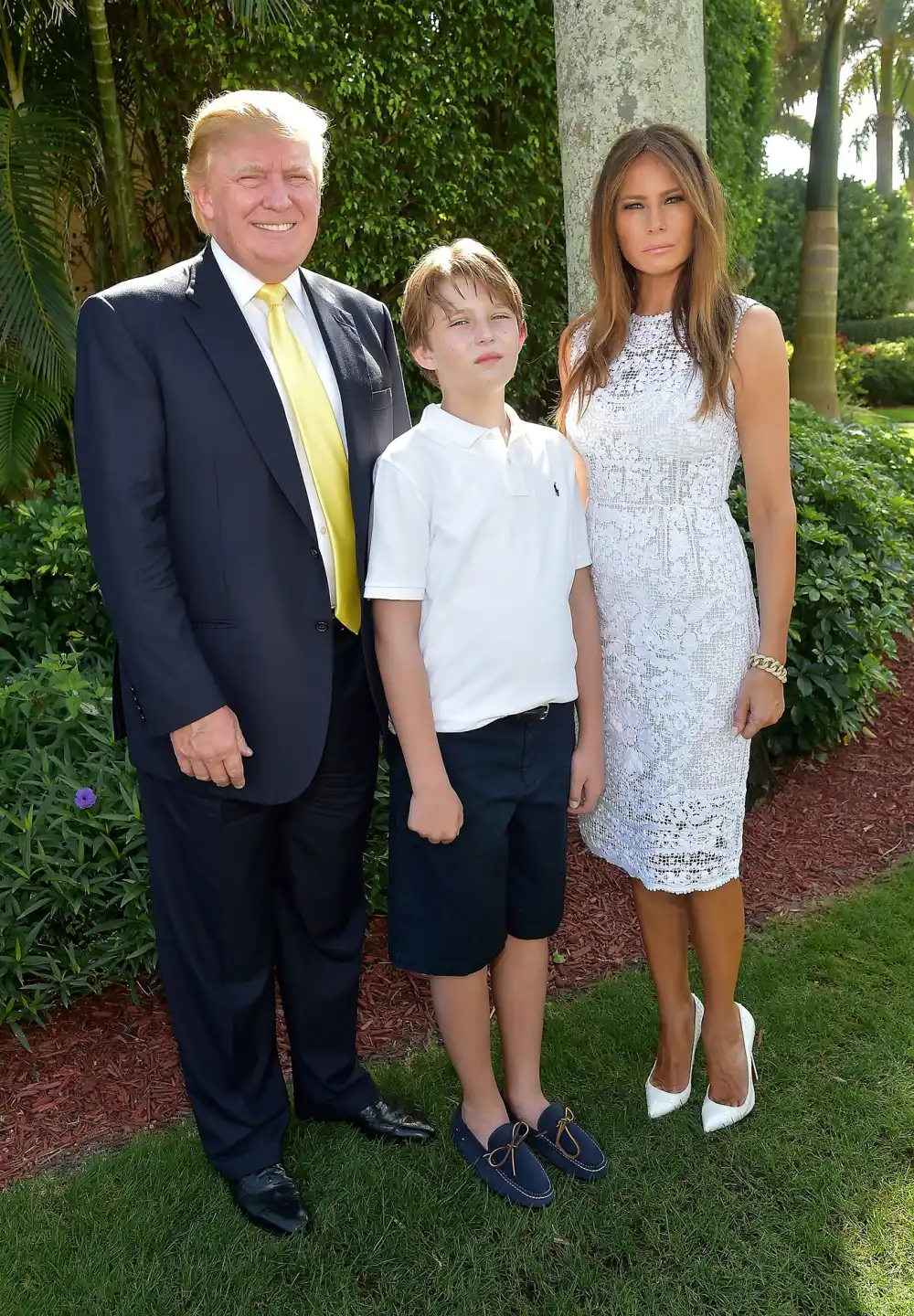 Donald Trump Barron Trump Melania Trump