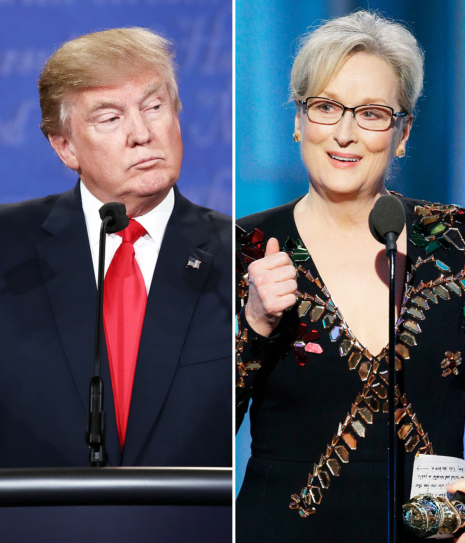 Donald Trump Slams Meryl Streep's Golden Globes Speech