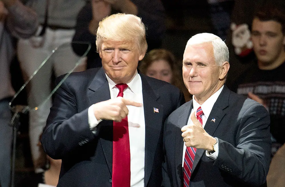 Donald Trump and Mike Pence