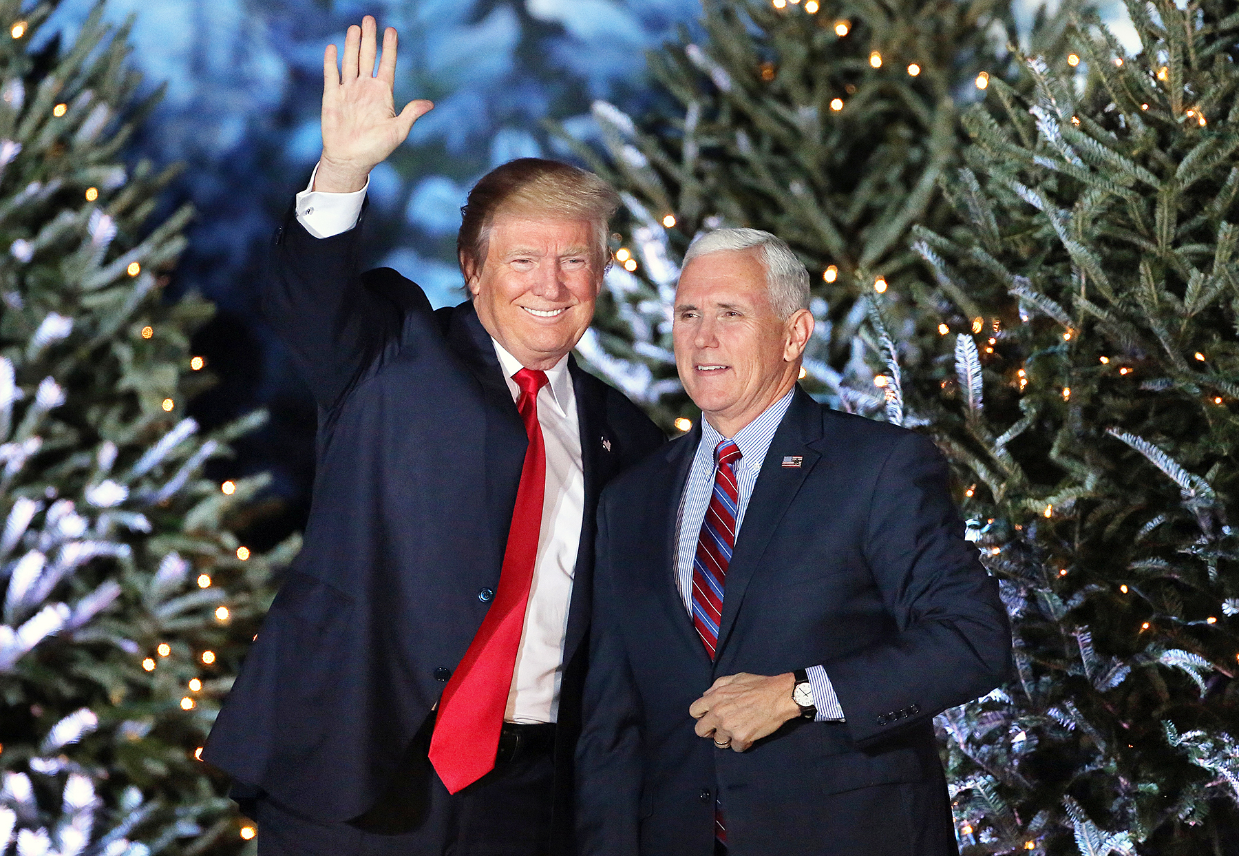 Donald Trump Mike Pence inauguration