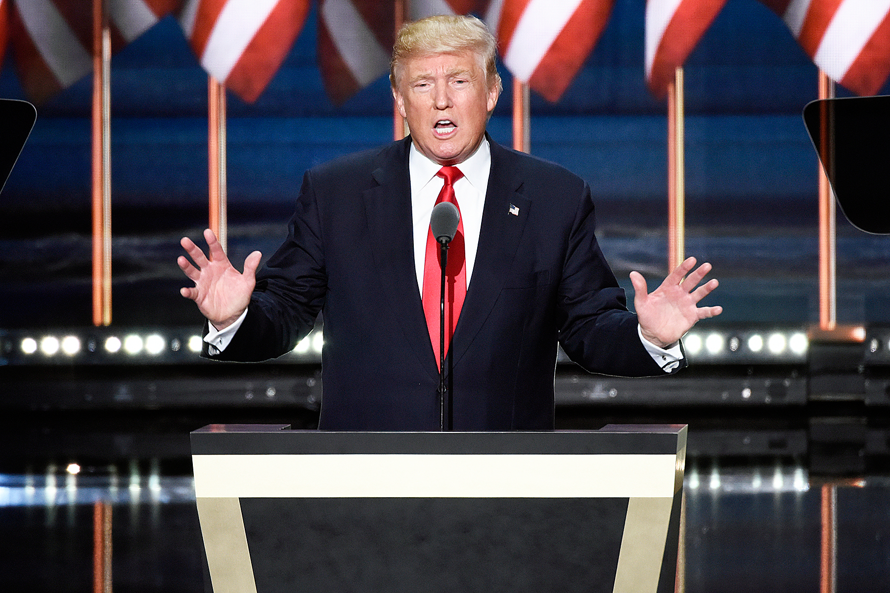 Donald Trump Mary Trump hair