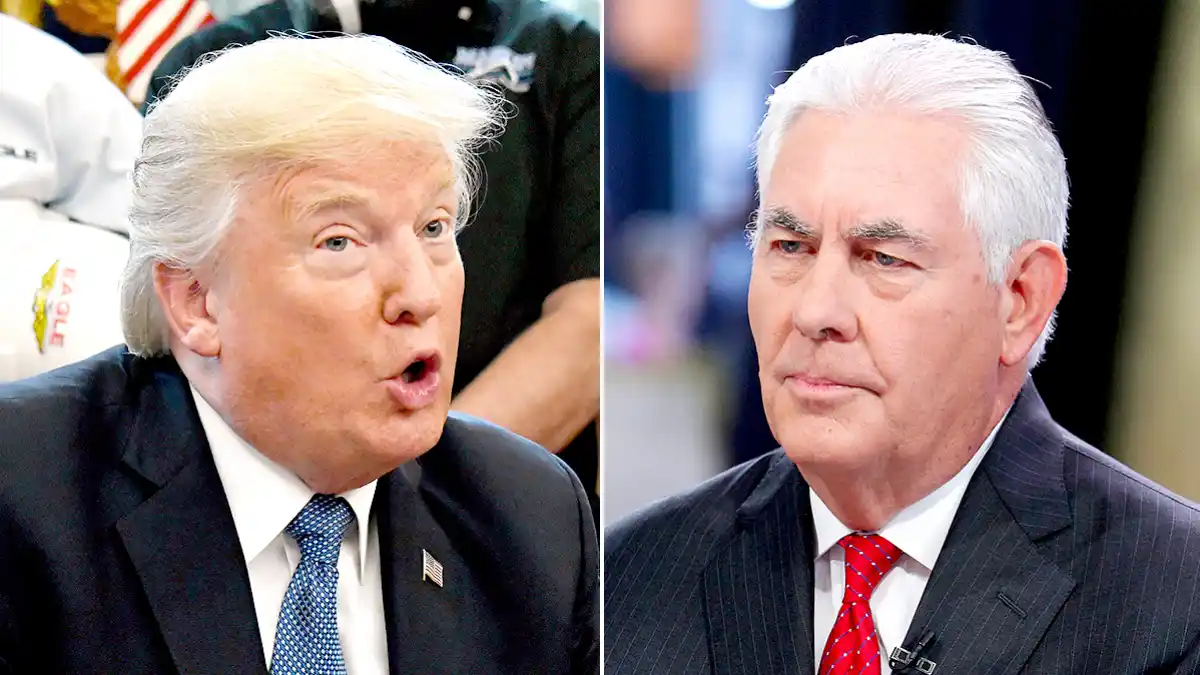 Donald Trump and Rex Tillerson