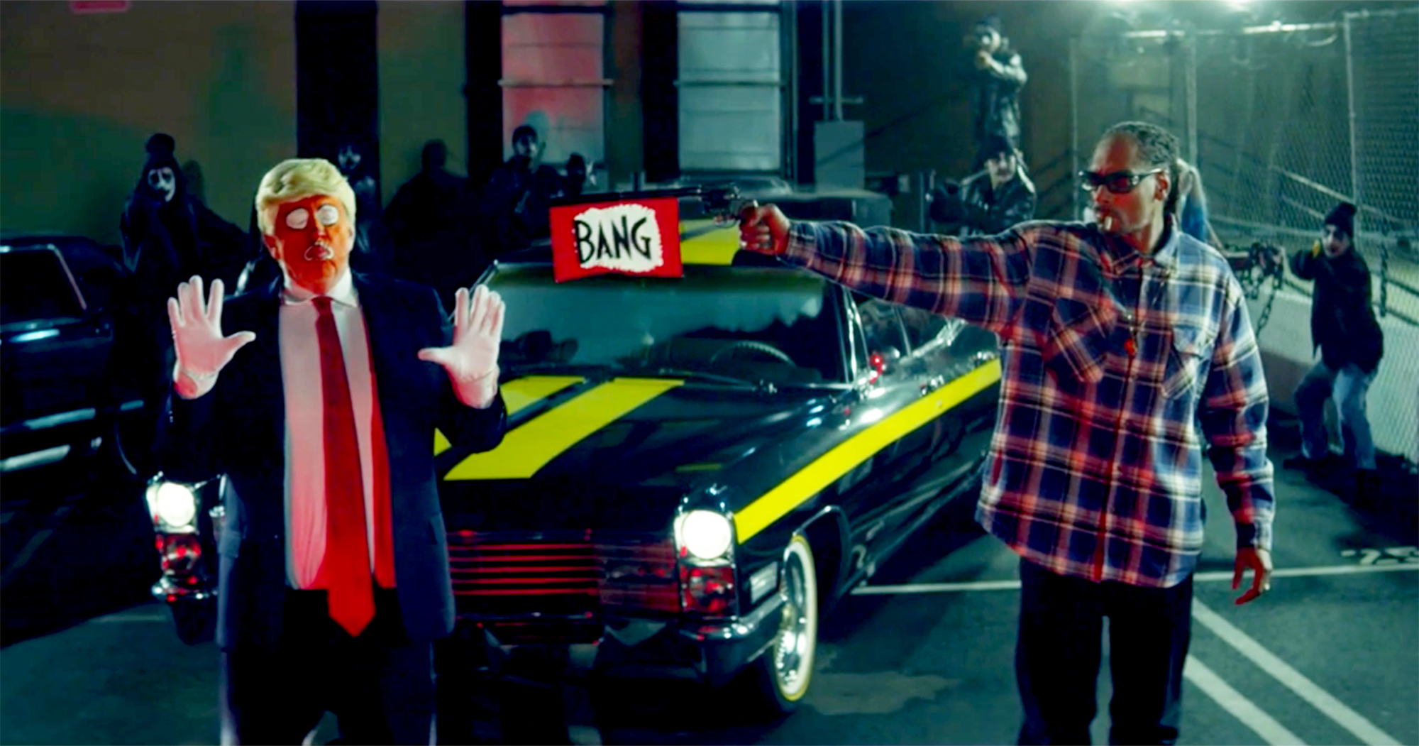 Donald Trump and Snoop Dogg