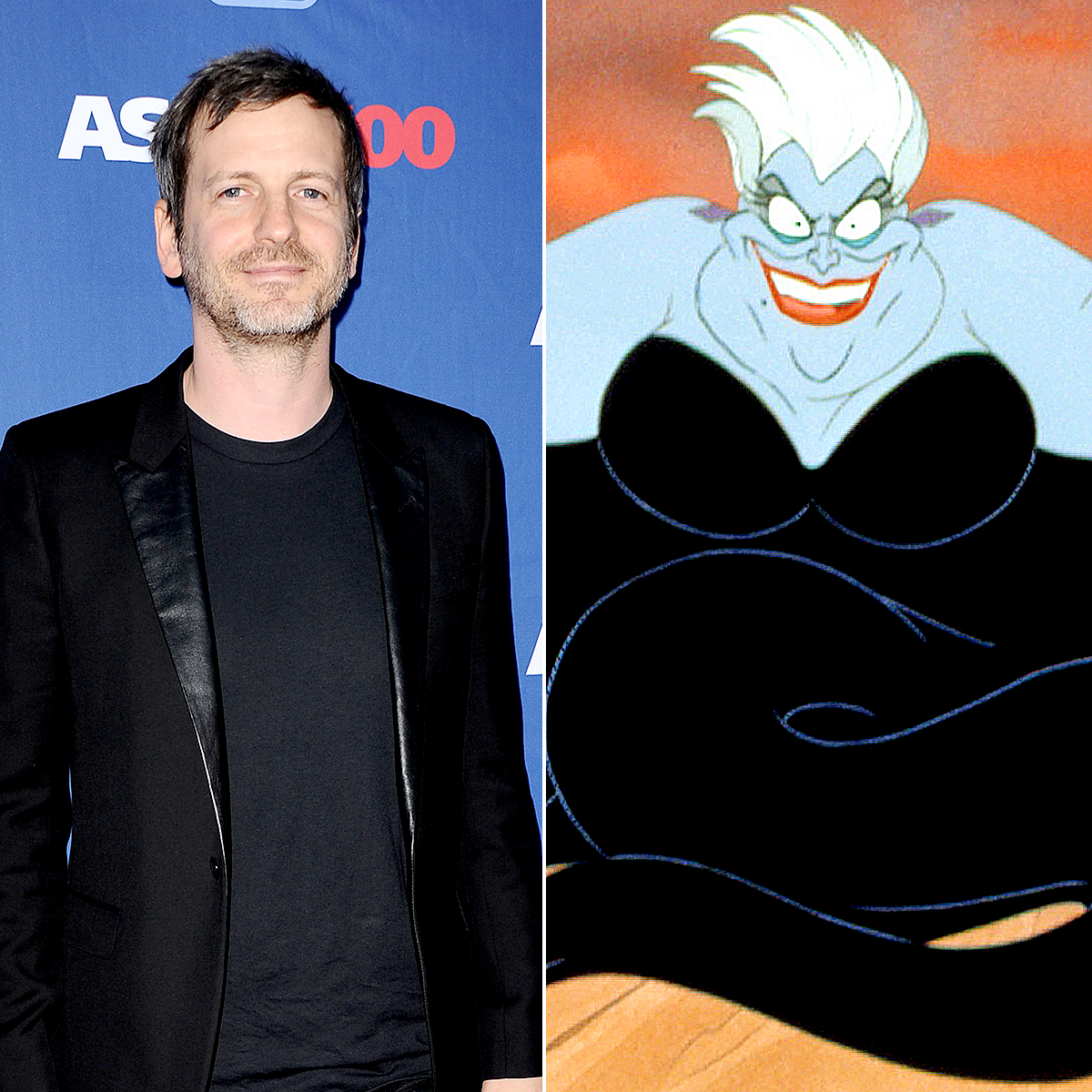 Dr. Luke and Usula from 'The Little Mermaid'