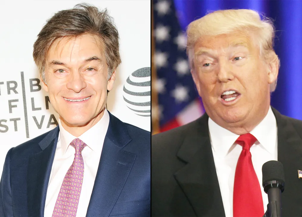 Dr. Oz and Donald Trump