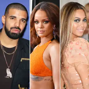 Drake Rihanna Beyonce