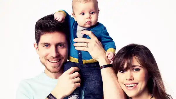 Ben Seewald, Spurgeon Seewald, and Jessa (Duggar) Seewald.