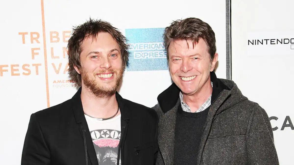 Duncan Jones and David Bowie