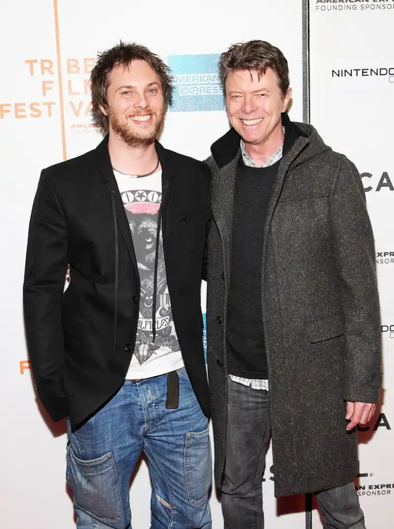 Duncan Jones and David Bowie