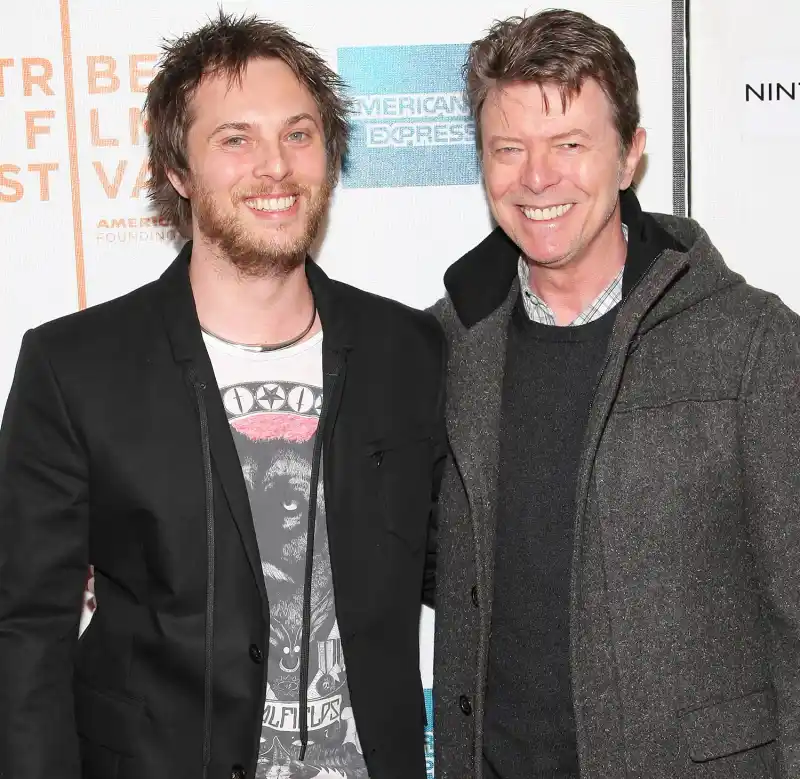 Duncan Jones and David Bowie