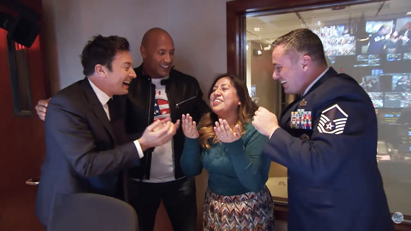 Jimmy Fallon, Dwayne Johnson