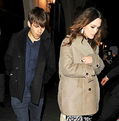 James Righton and Keira Knightley