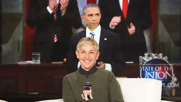 Ellen Degeneres President Obama