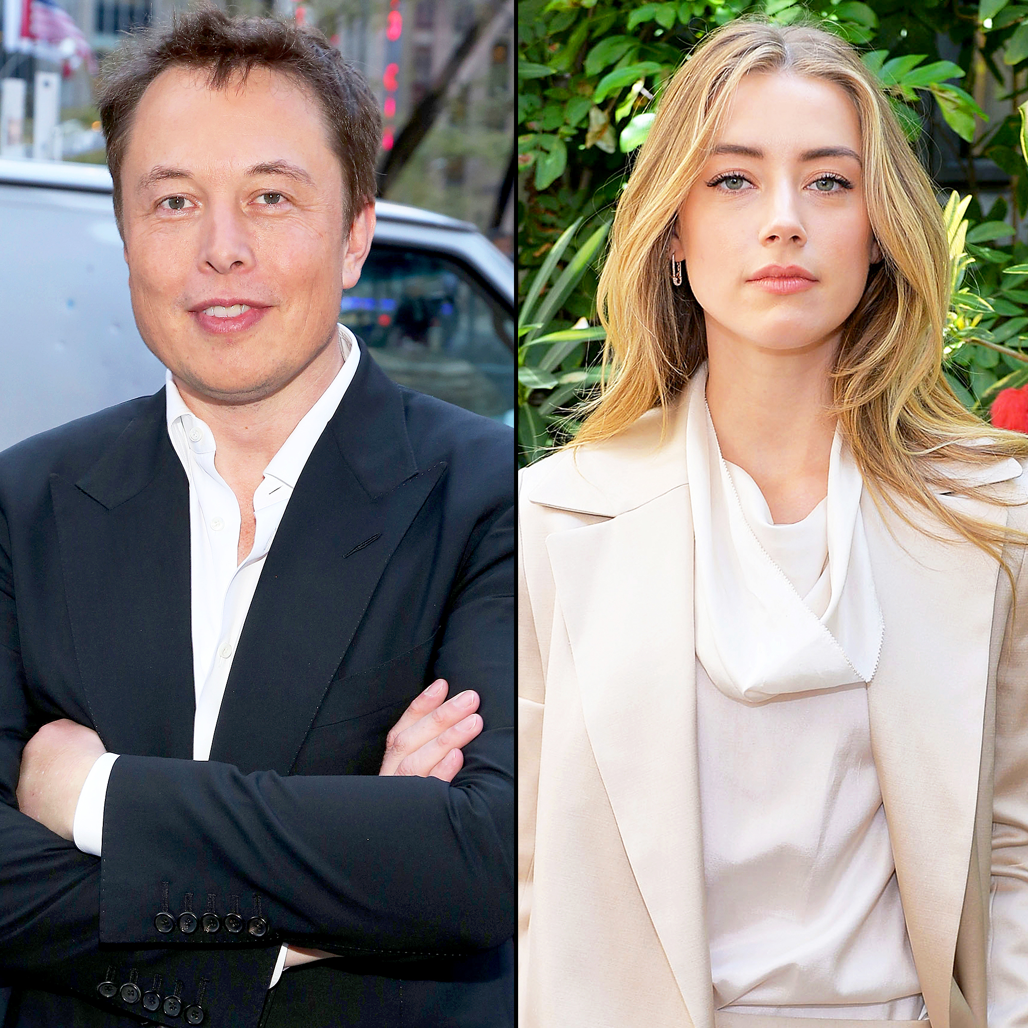 Elon Musk and Amber Heard