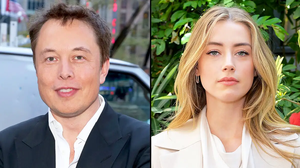 Elon Musk and Amber Heard