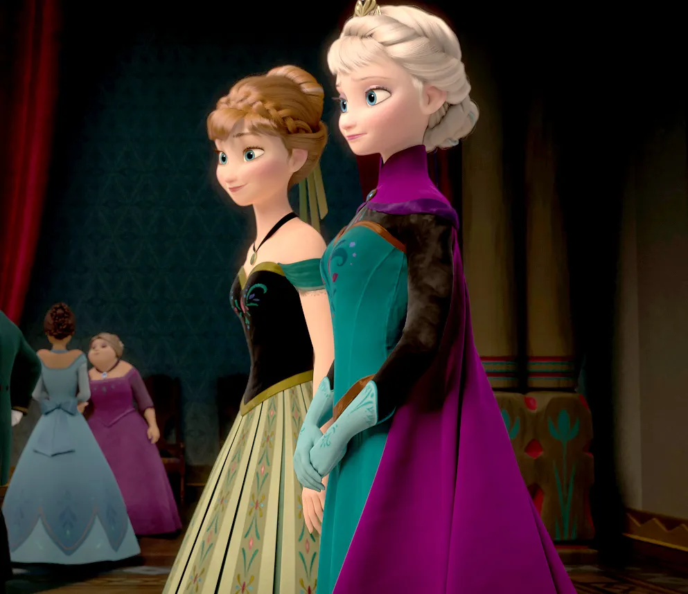 Anna and Elsa