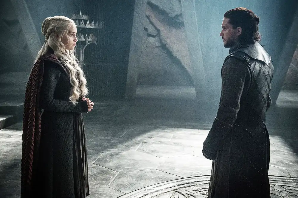 Emilia Clarke Kit Harington Game of Thrones