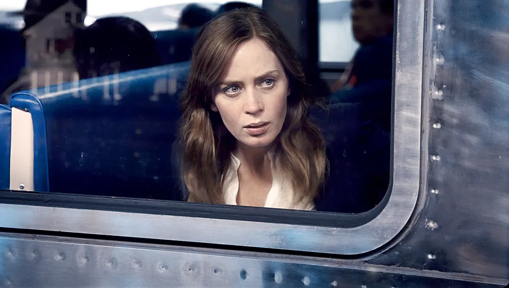 Emily Blunt in The Girl on the Train.