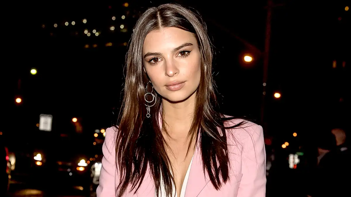 Emily Ratajkowski is seen arriving to the Altuzarra fashion show during New York Fashion Week on February 12, 2017 in New York City.