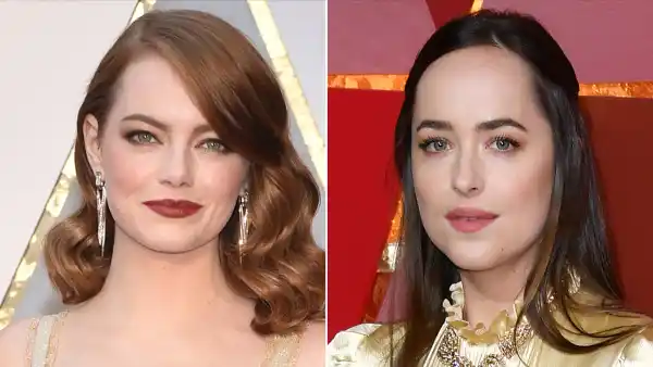 Emma Stone & Dakota Johnson