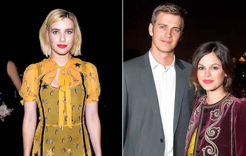 Emma Roberts, Hayden Christensen and Rachel Bilson