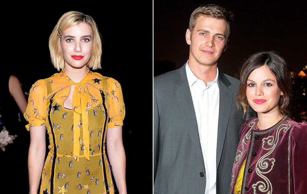 Emma Roberts, Hayden Christensen and Rachel Bilson