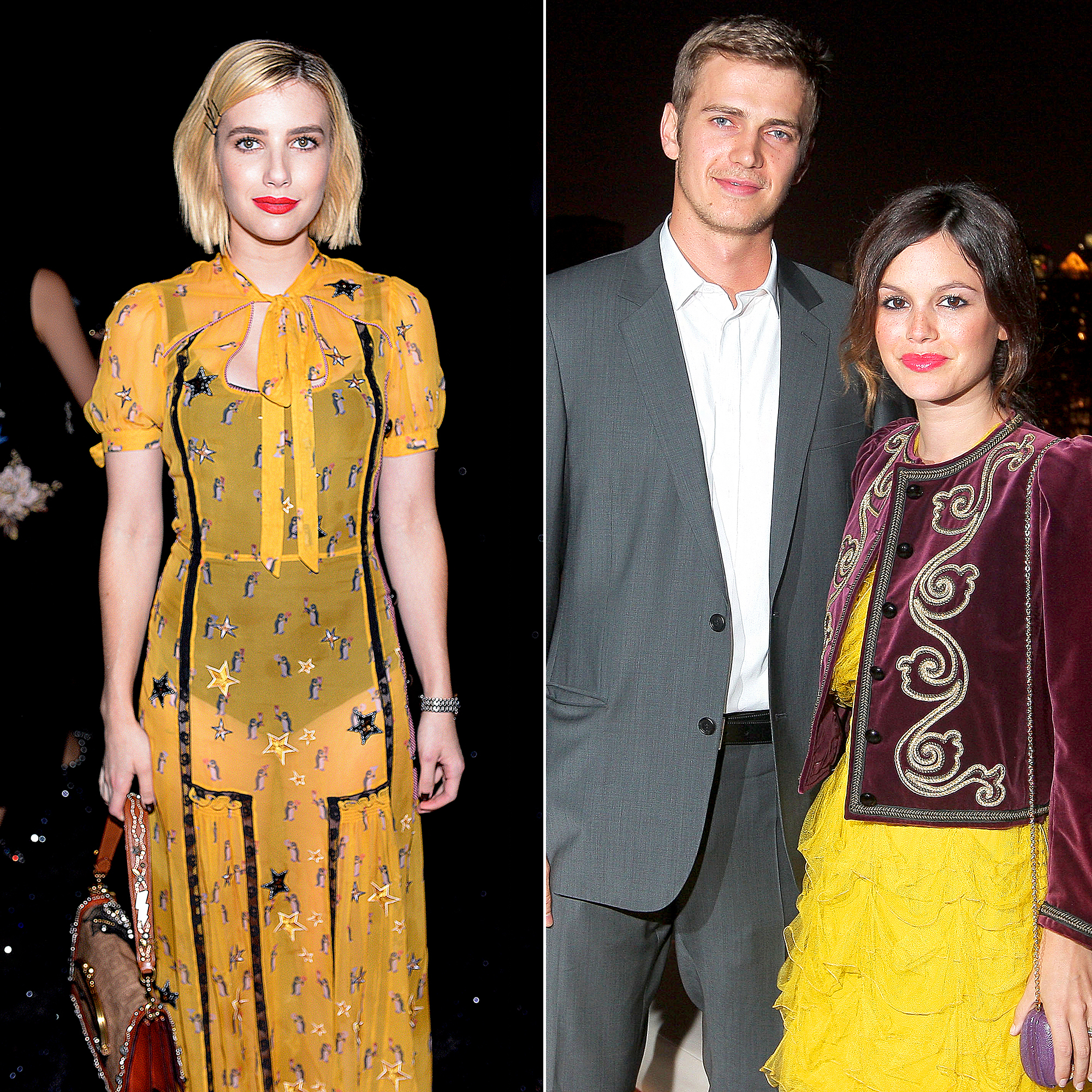 Emma Roberts, Hayden Christensen and Rachel Bilson