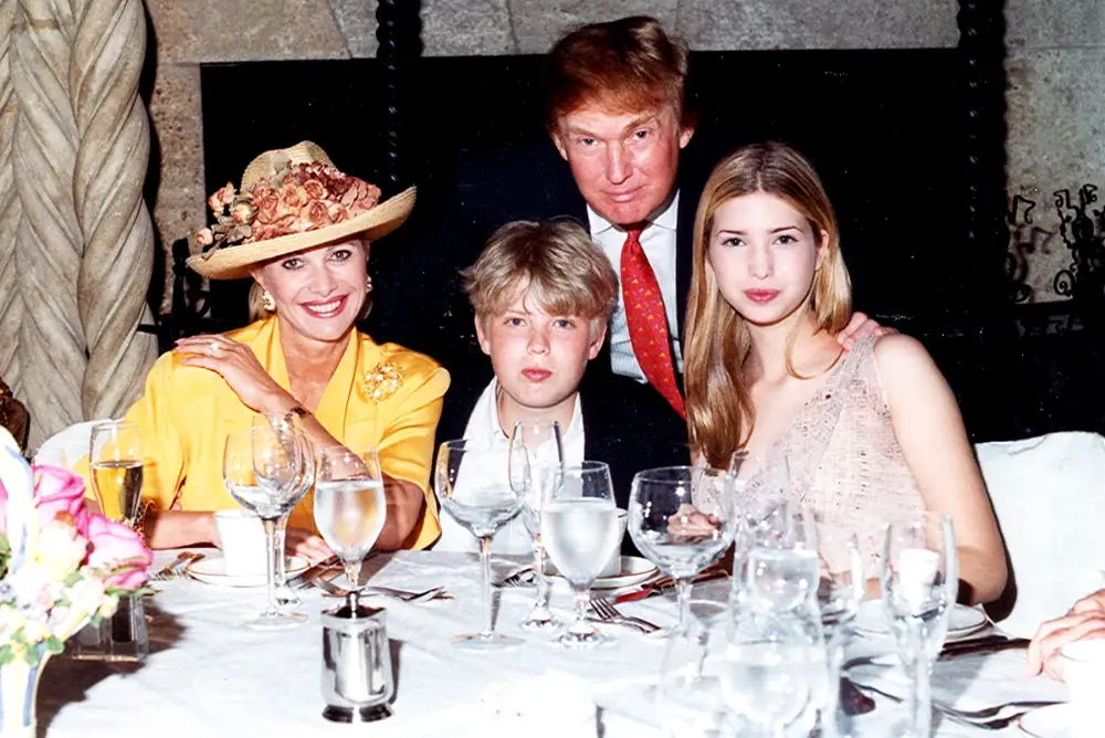 Ivana Trump Eric Trump Donald Trump Ivanka Trump